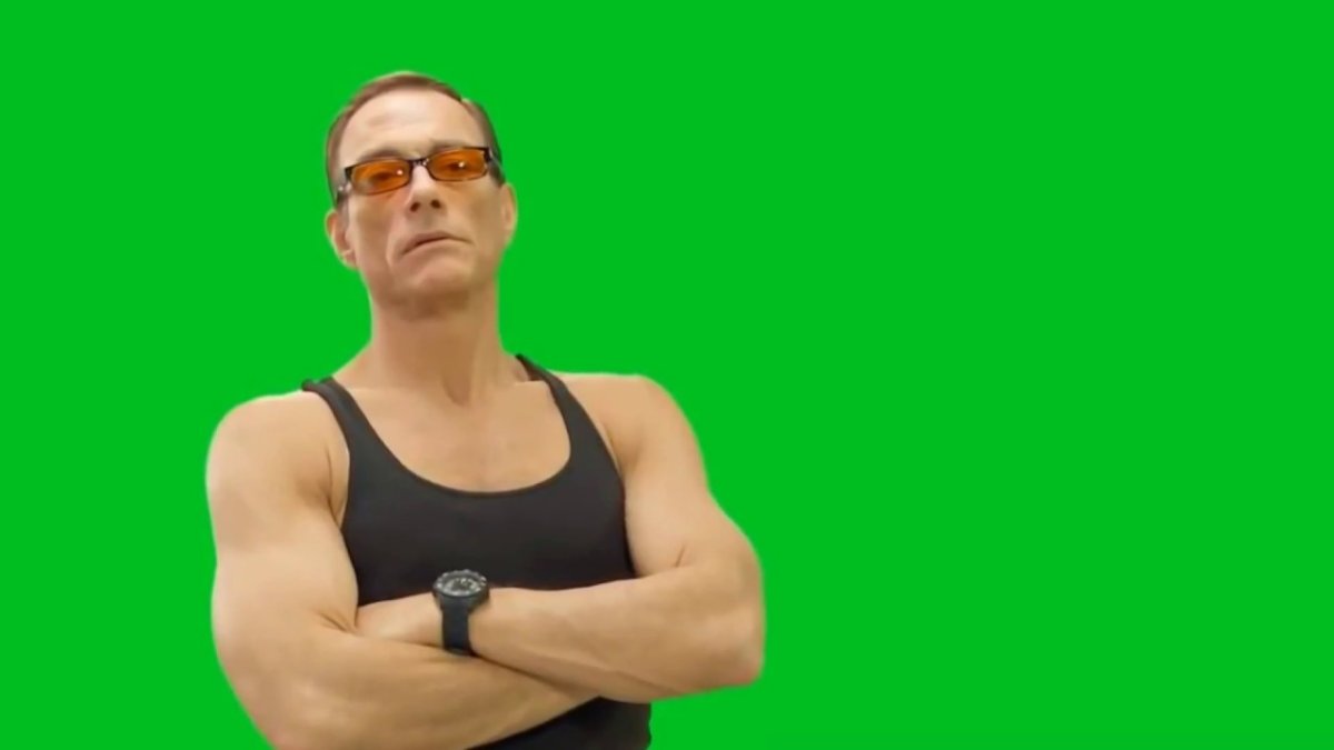 Жан Клод Ван дам на хромакее