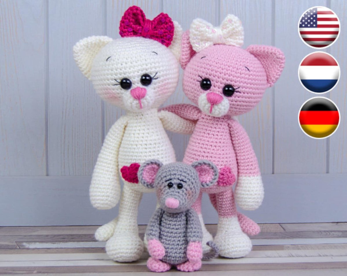 Игрушки амигуруми крючком