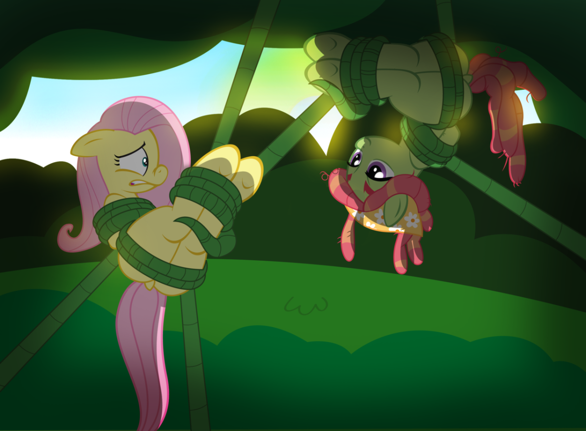 Tree Hugger пони и Fluttershy