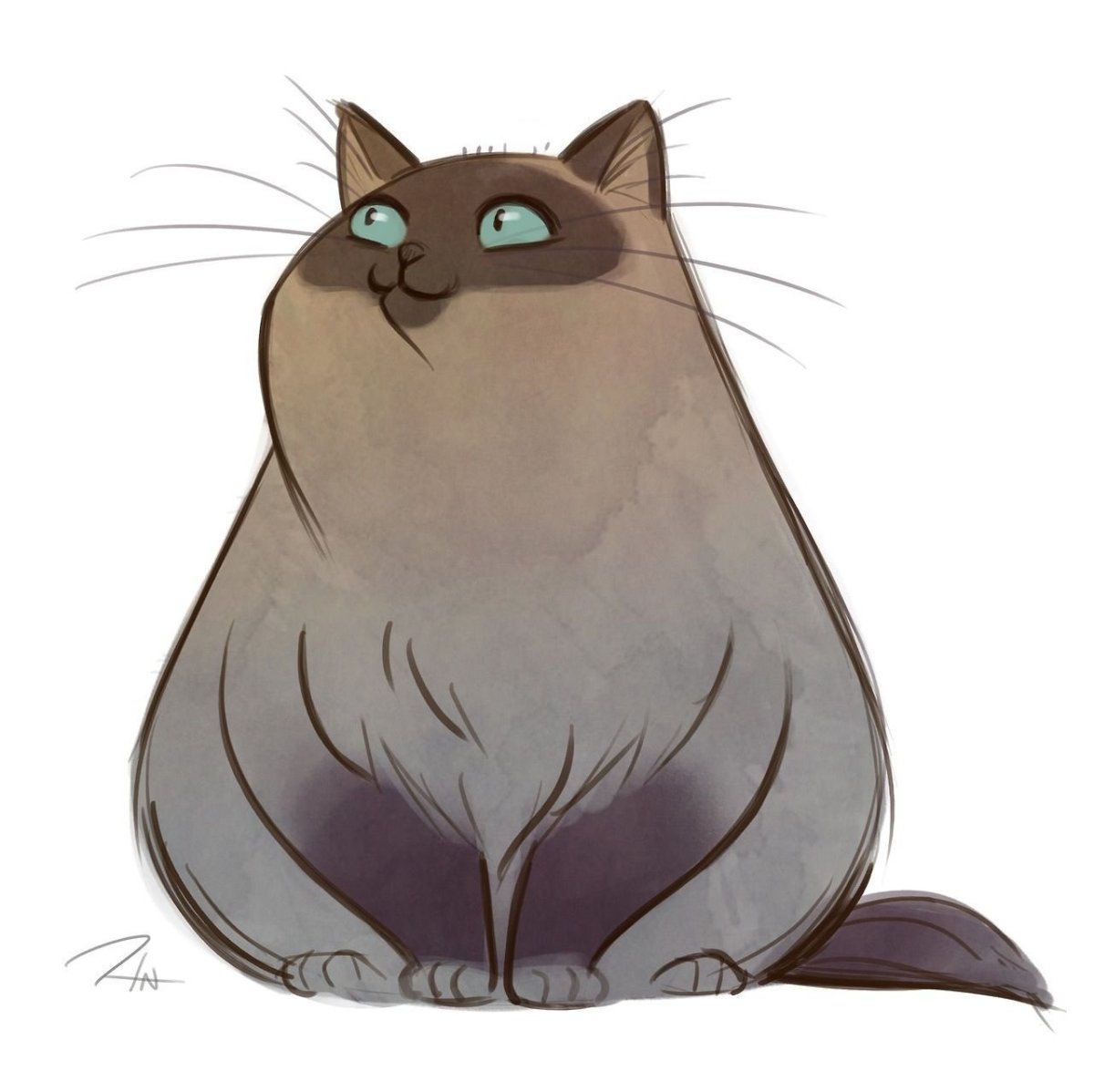 Мультяшный кот