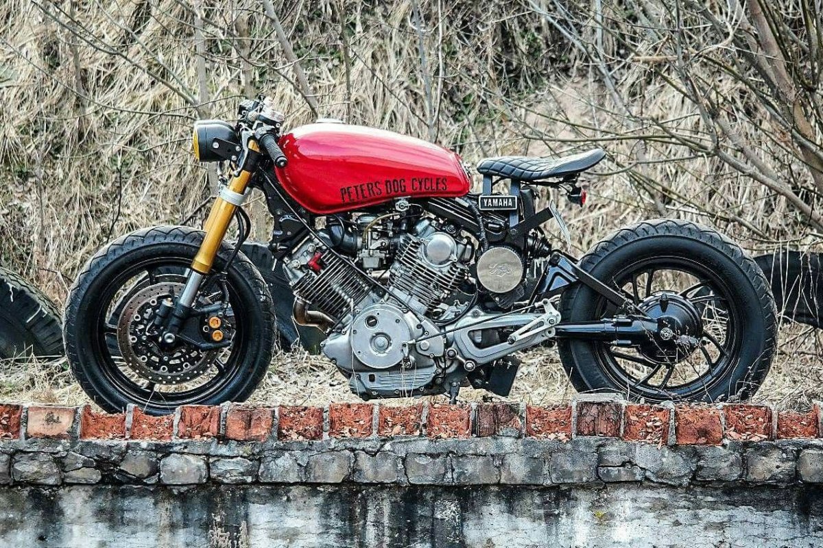Yamaha xv750 Cafe Racer