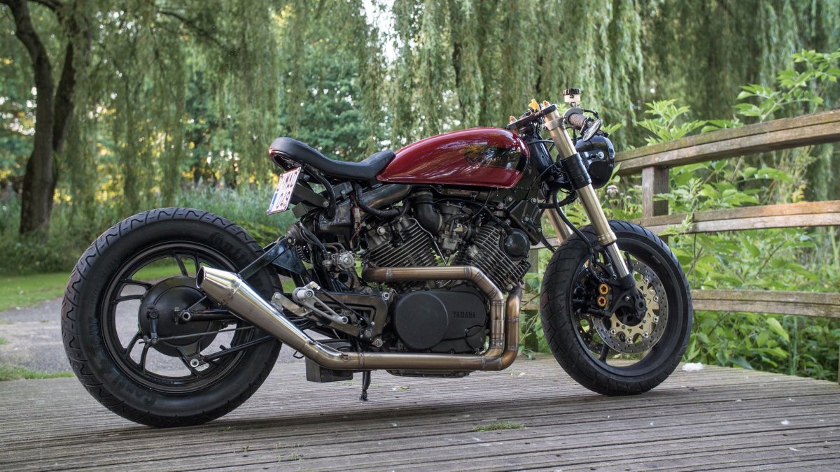 Yamaha xv920 Custom Black