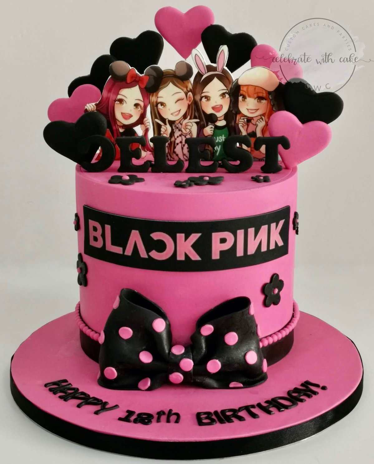 Торт с BLACKPINK И BTS