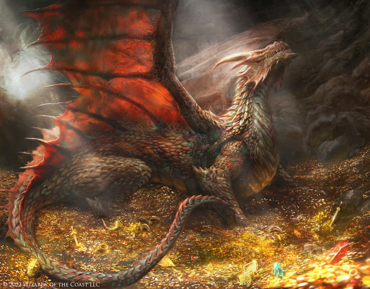 Ancient Copper Dragon MTG