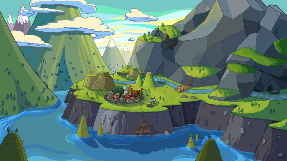 Горы Adventure time
