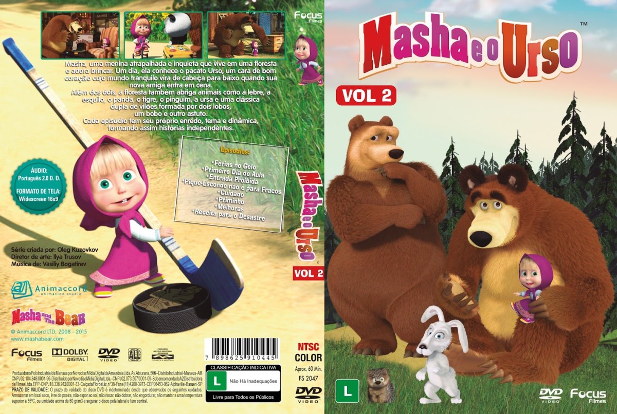 Мистерия DVD Маша и медведь