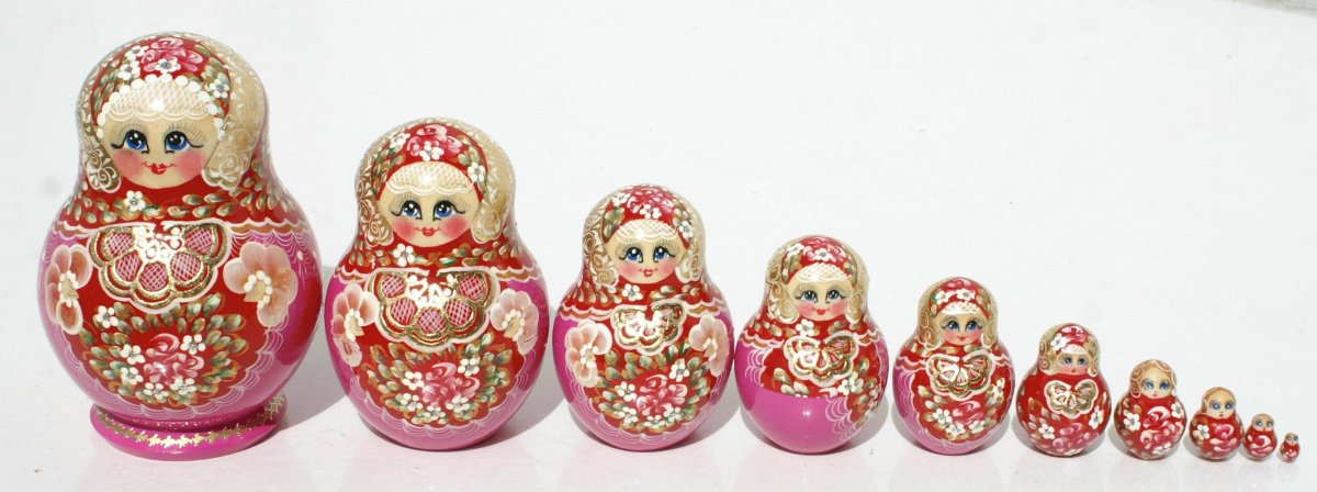 Матрешка в разрезе