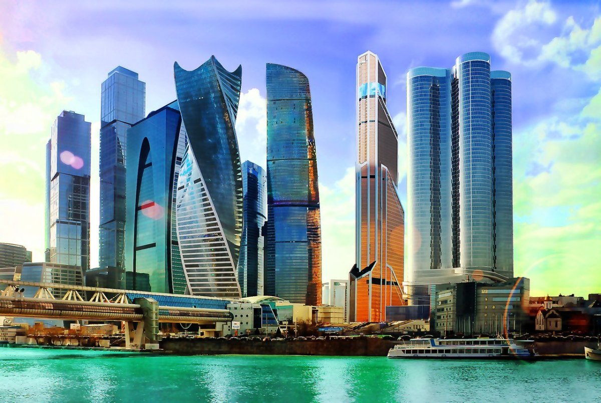Здания Москоу Сити