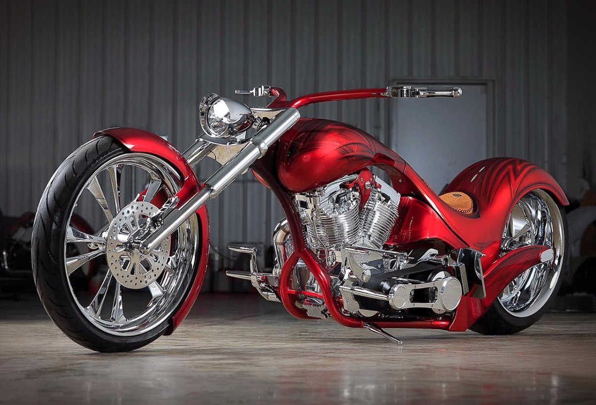 Harley Davidson американский чоппер байк