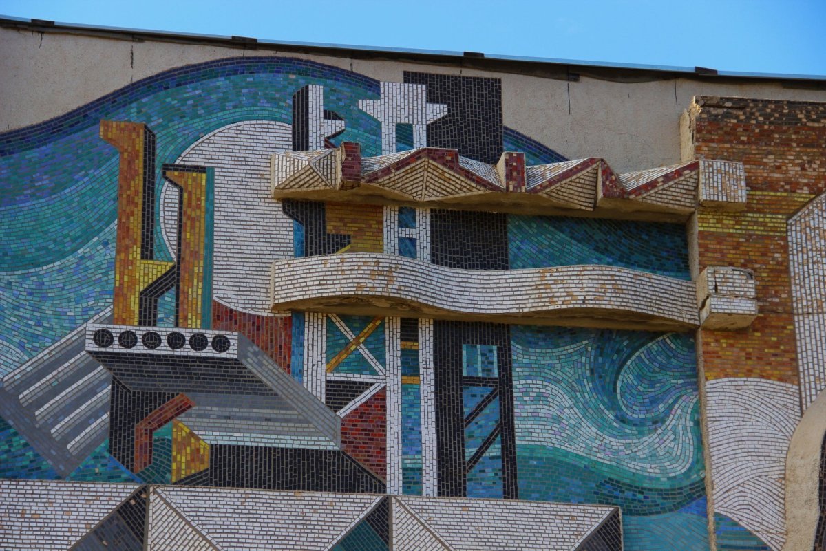 Советская мозаика в Приднестровье