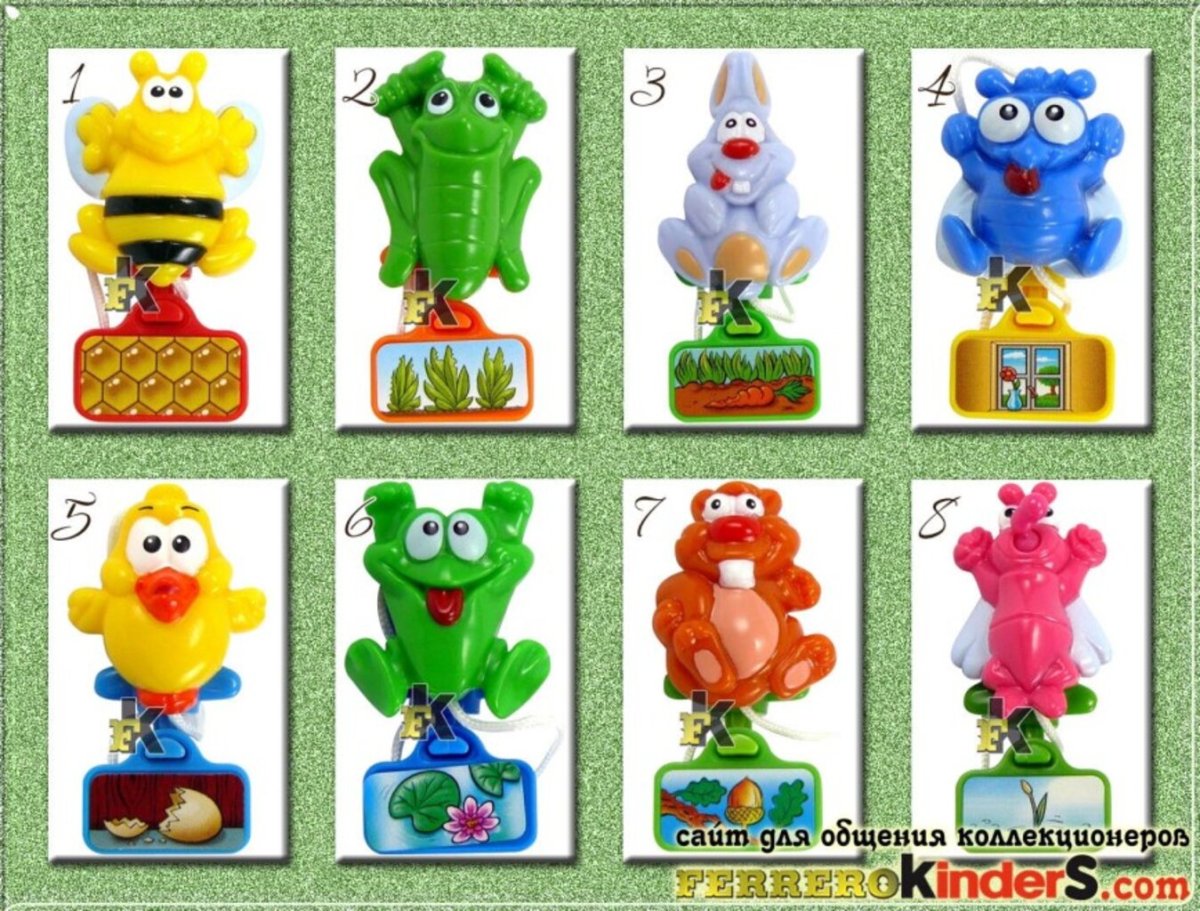 Игрушки из киндера