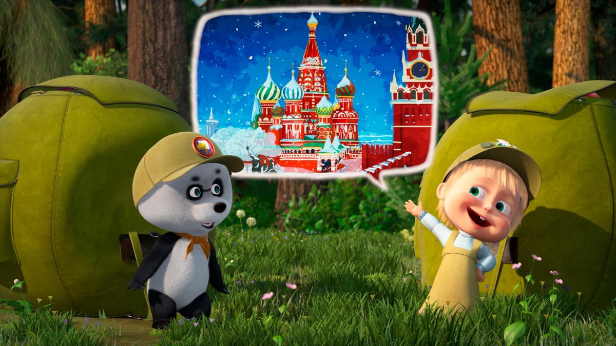 Маша и медведь мультсериал