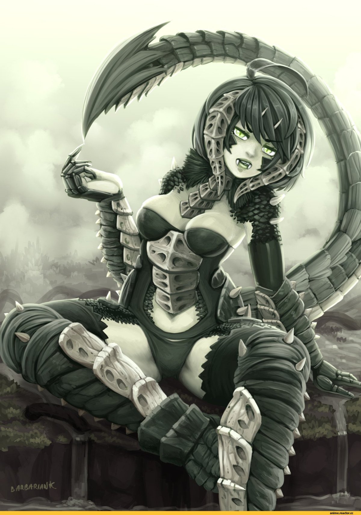 Monster girl Скорпион