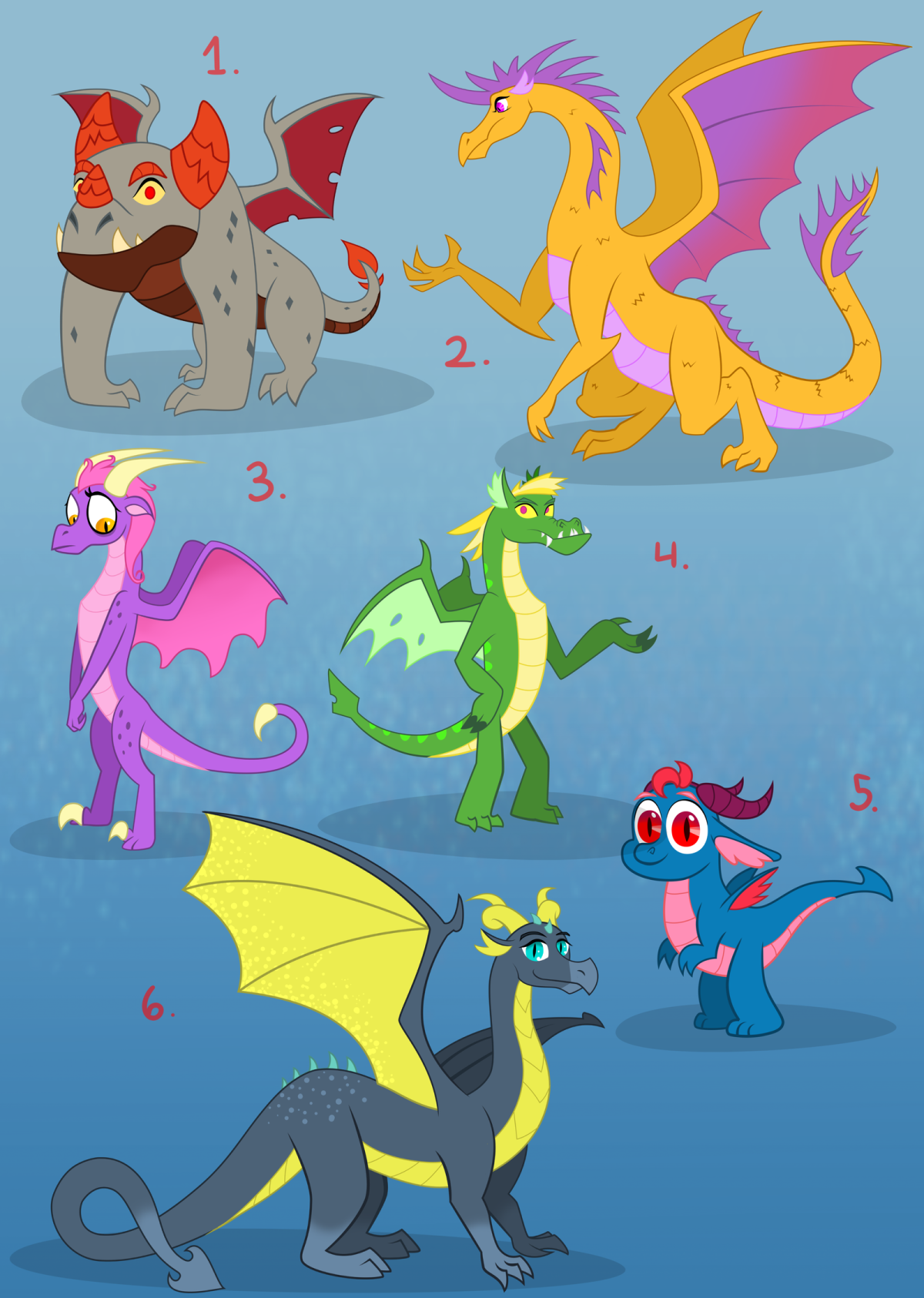Дракон из MLP