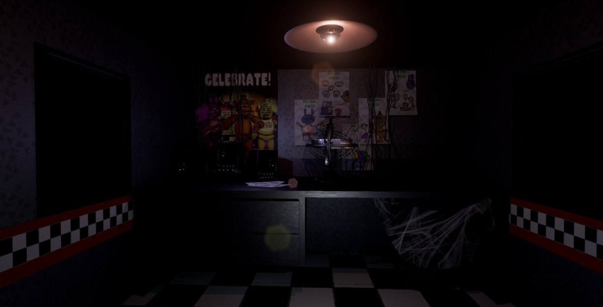 FNAF 1 Фредди в офисе