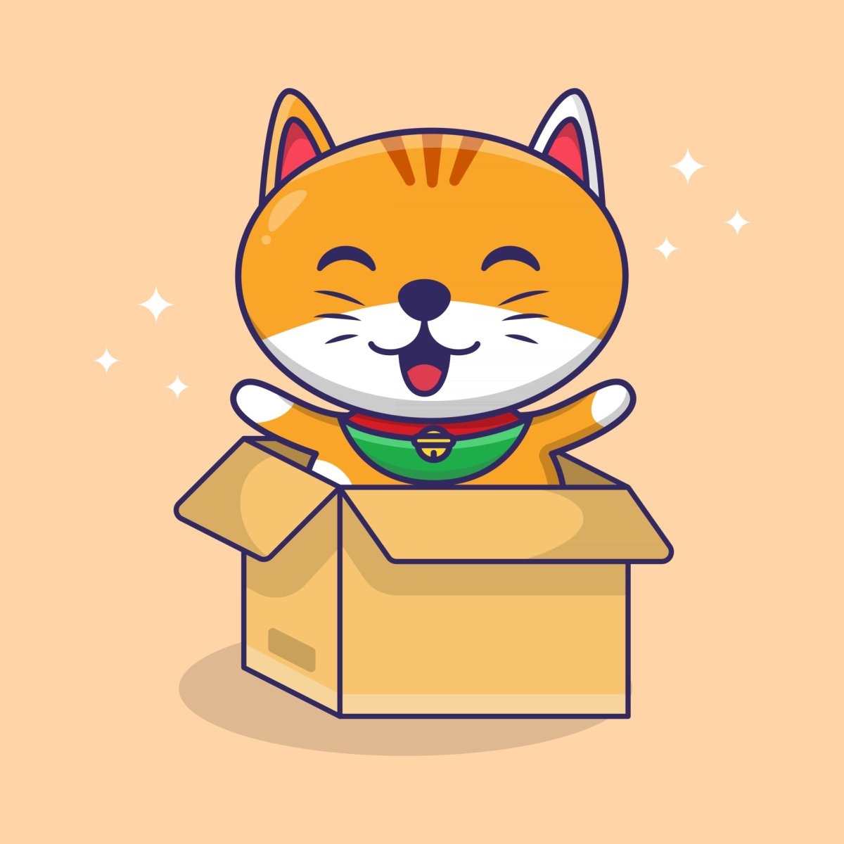 Happy Cat логотип