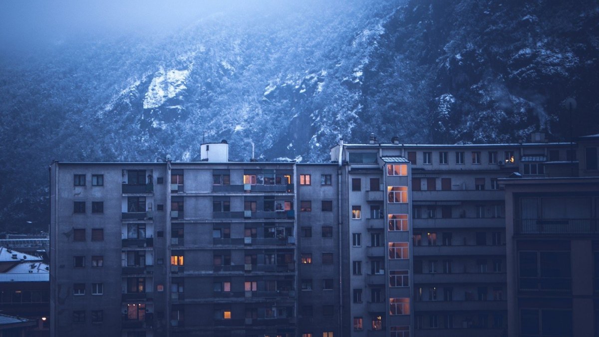 Атмосферные многоэтажки