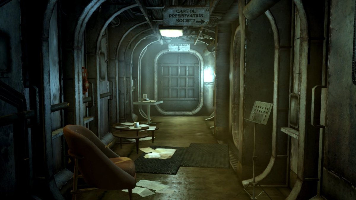 Fallout 3 убежище коррижор