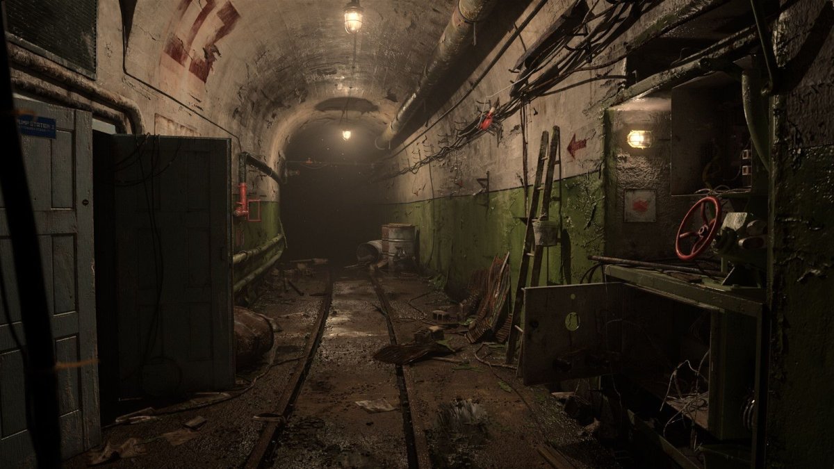 Заброшенный туннель метро 2033