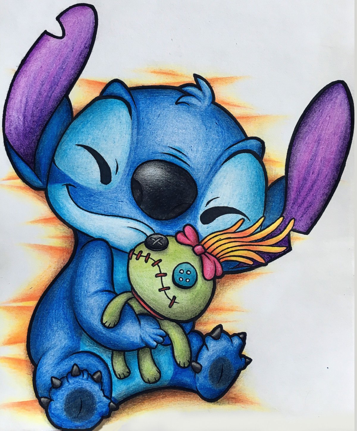 Рисуночки Стич