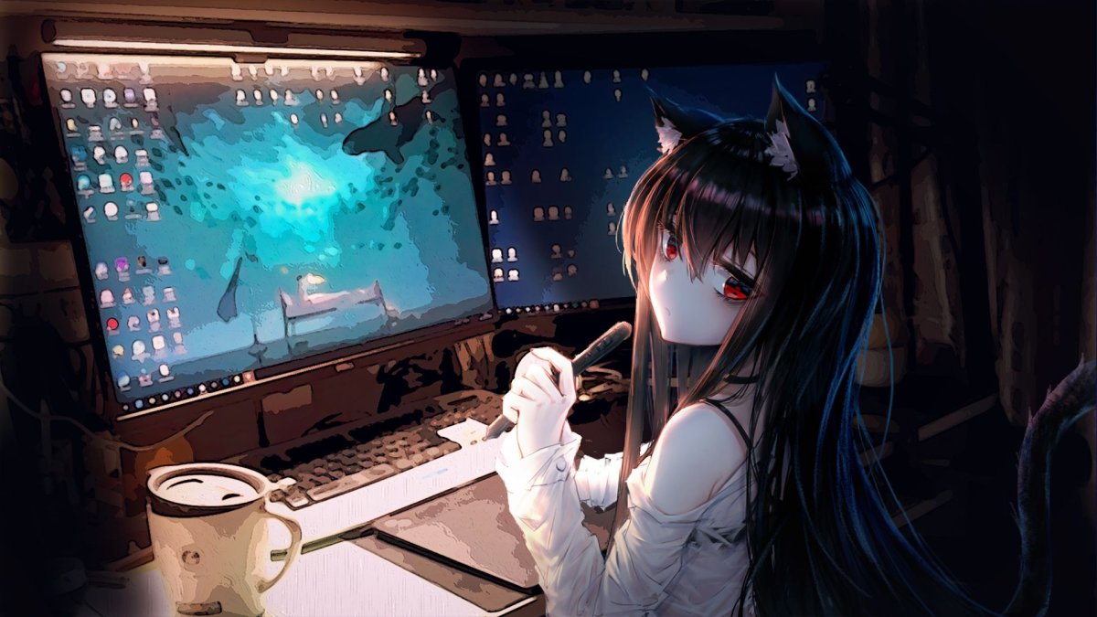 Аниме за компьютером