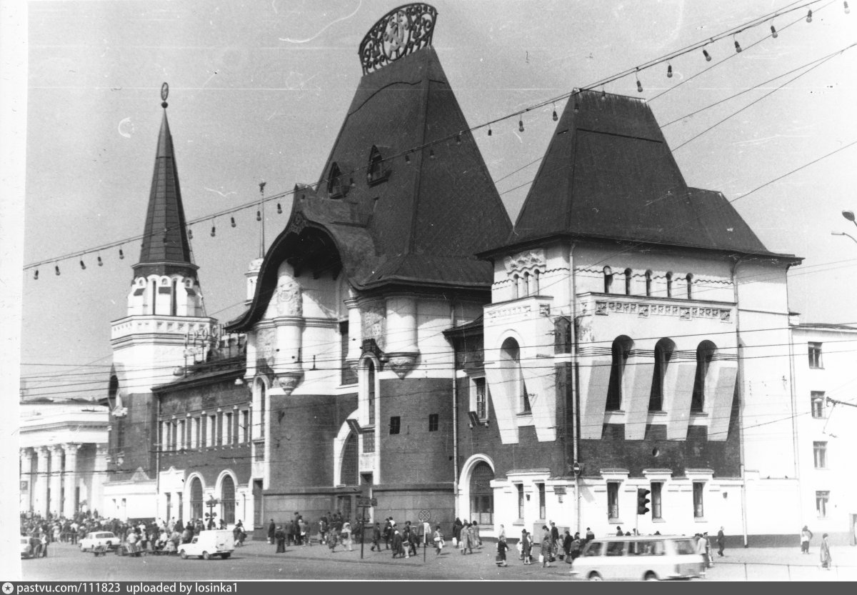 Шехтель Ярославский вокзал в Москве 1903 1904