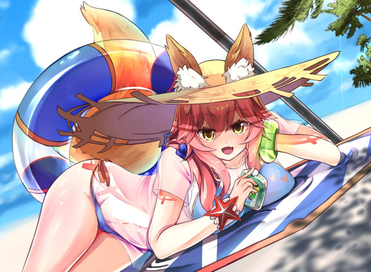 Fate Grand order Tamamo бикини