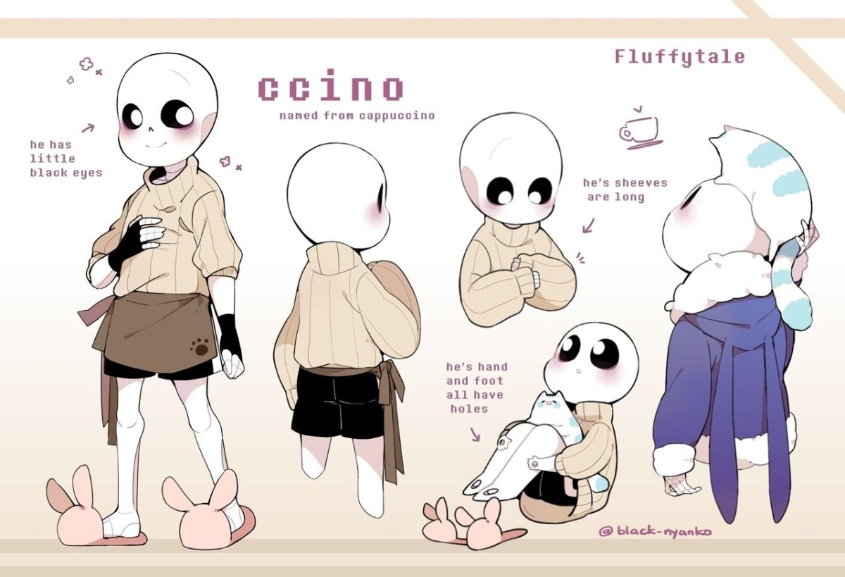 Nightmare Sans x ccino Sans