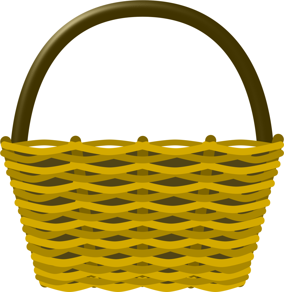 Дети с корзинкой