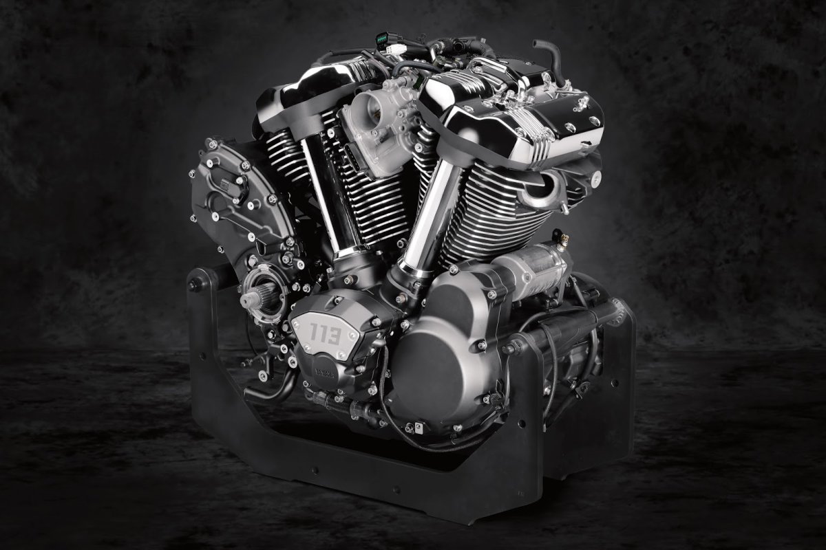 Двигатель v-Twin с воздушным охлаждением ( с 1909 г )