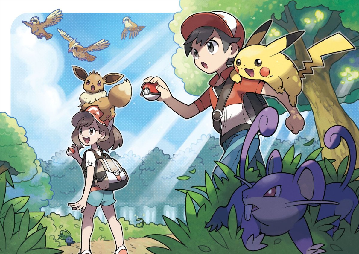 Pokémon Let’s go Pikachu и Let’s go Eevee