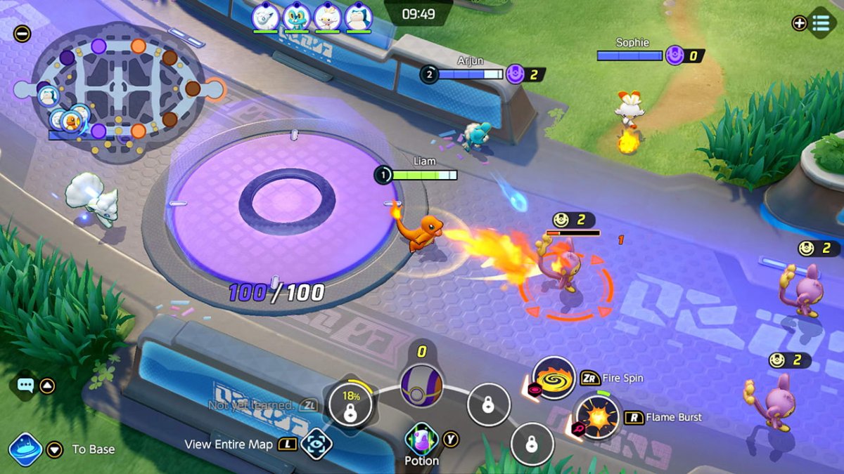Pokémon Unite на андроид