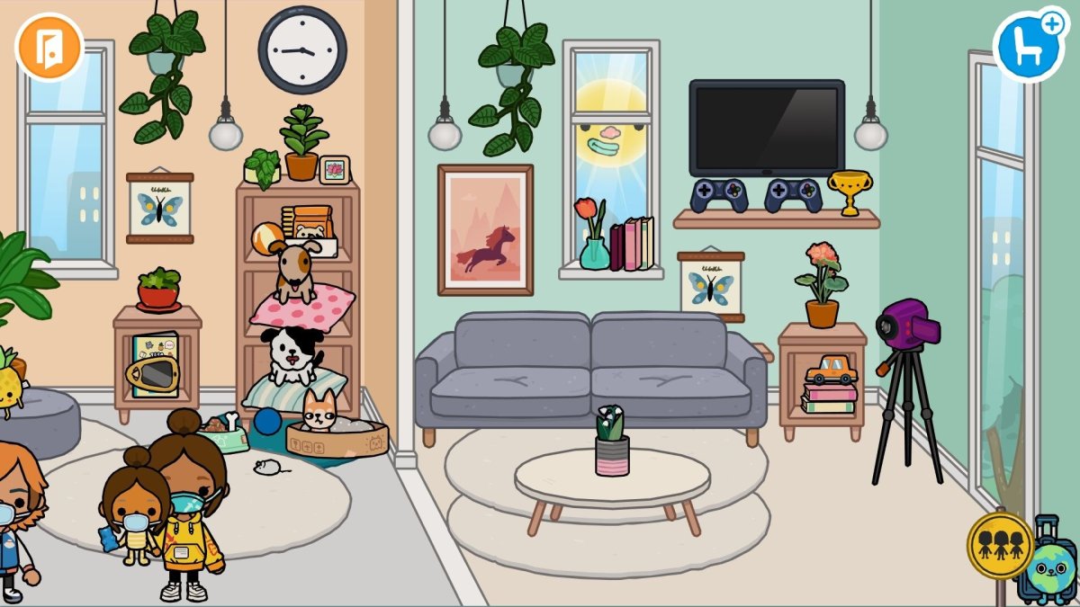 Toca boca Life комната