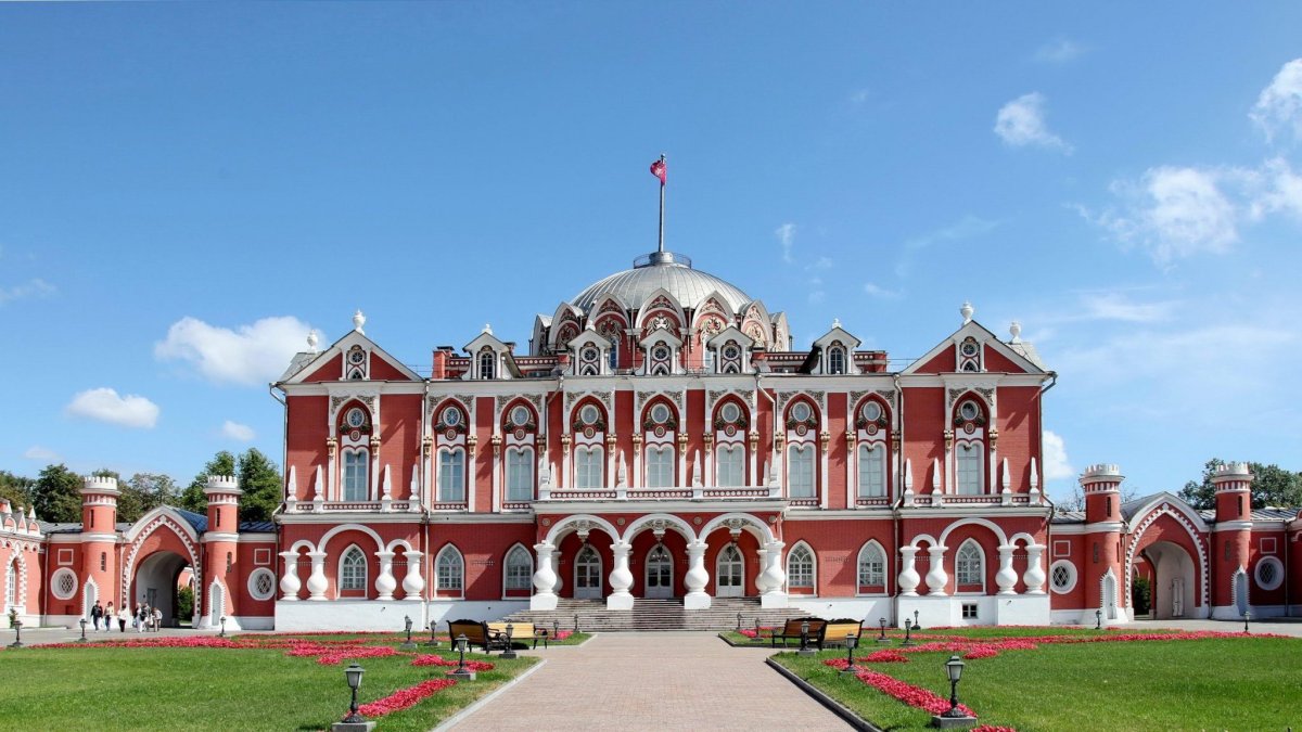 Москва Петровский замок путевой дворец