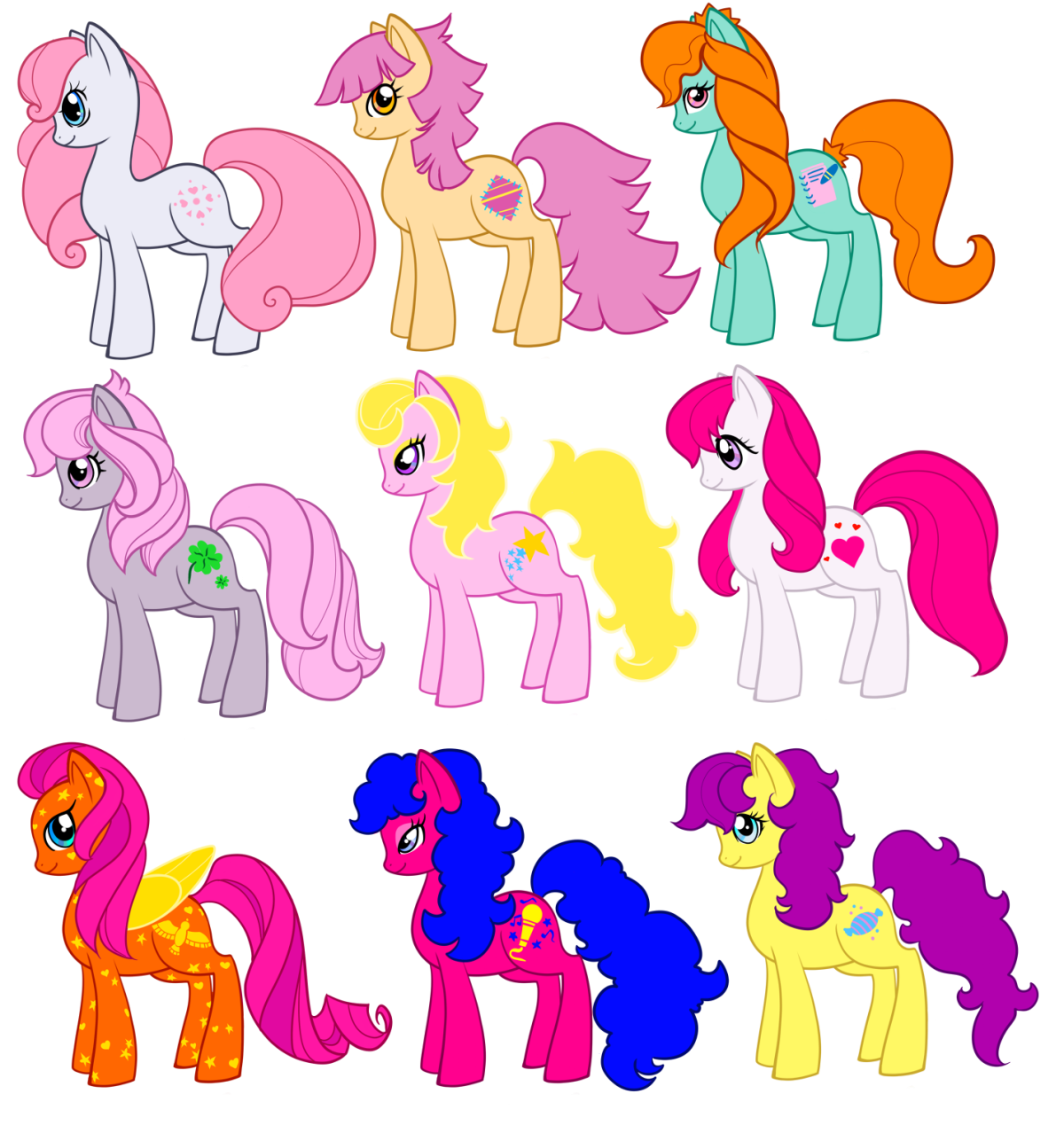 My little Pony прически
