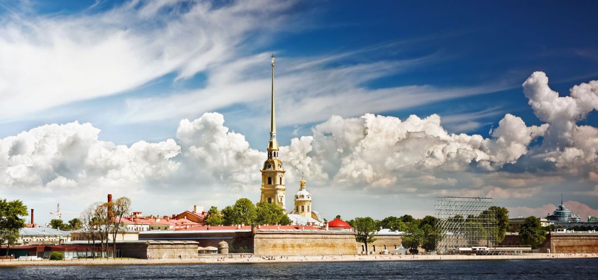 Невская панорама Петропавловской