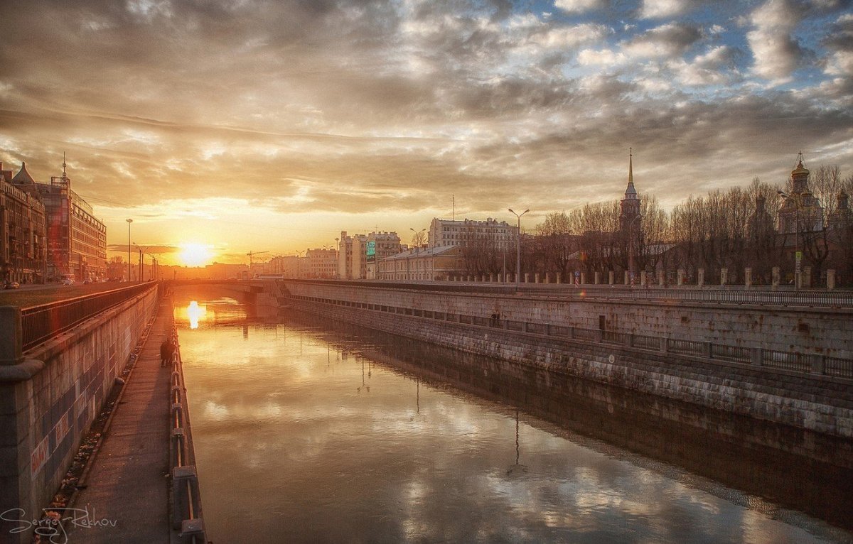 Рассвет в Петербурге