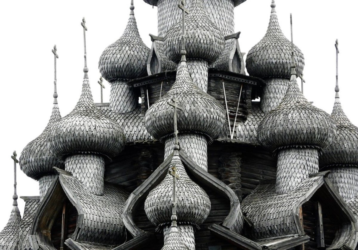 Купол церкви в Кижах