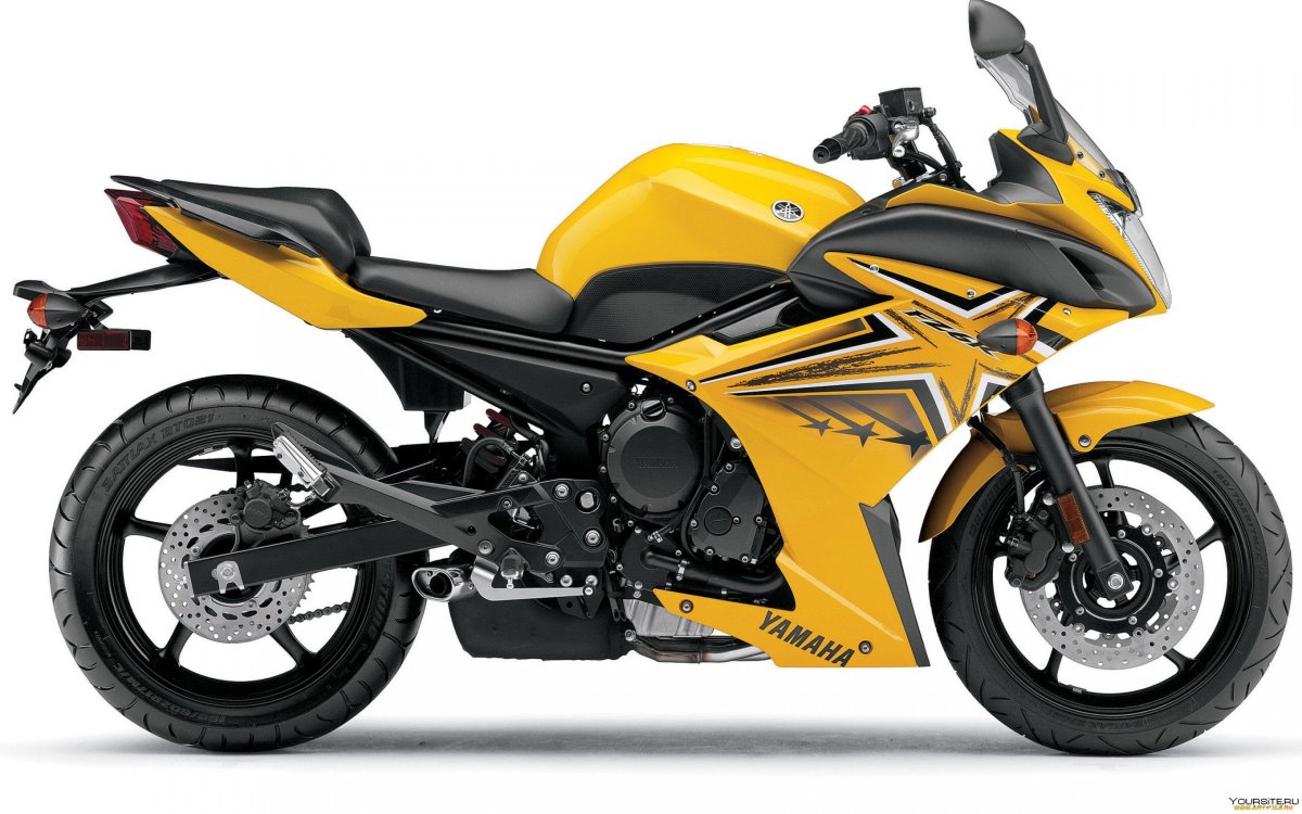 Yamaha fz6r Yellow