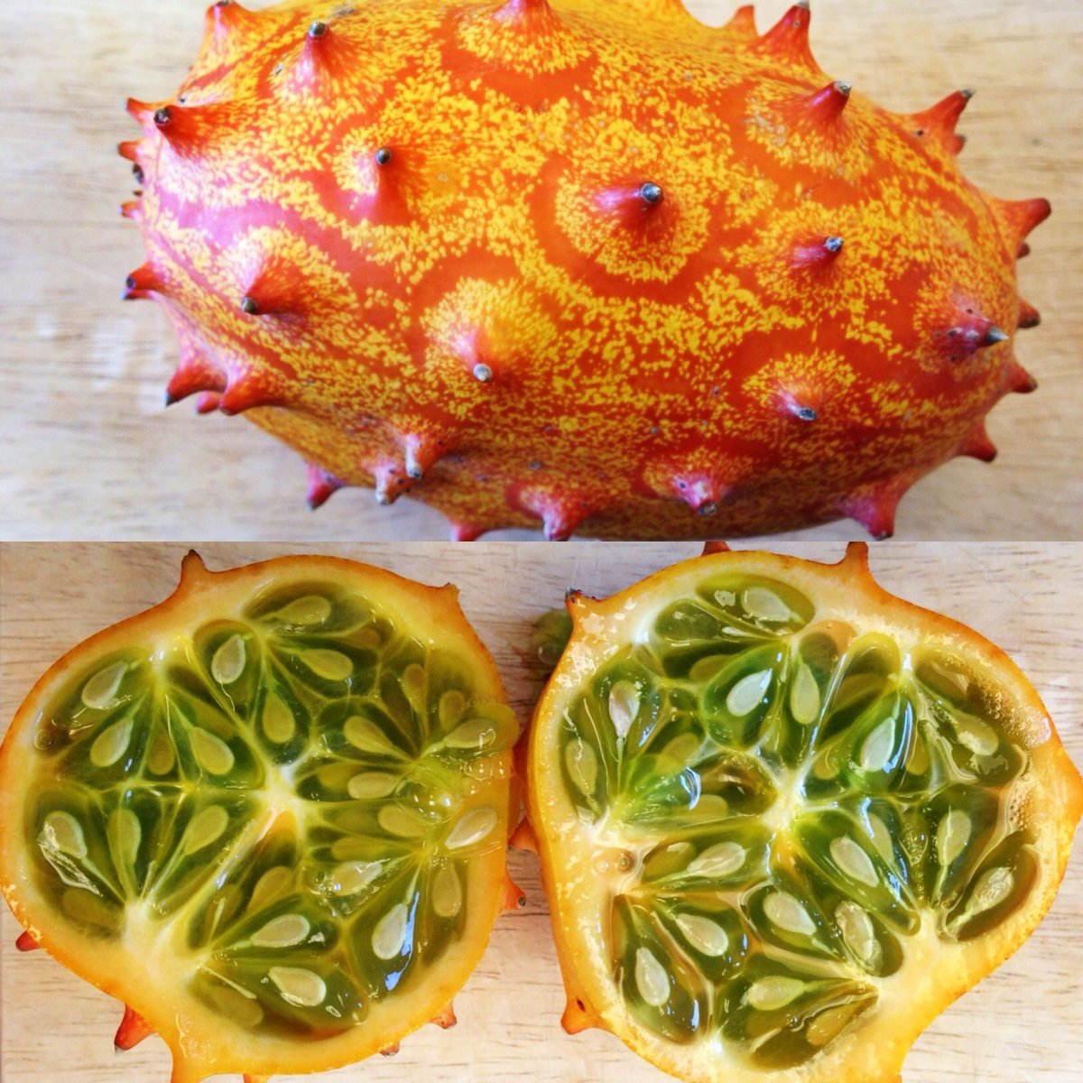 Кивано зеленый дракон