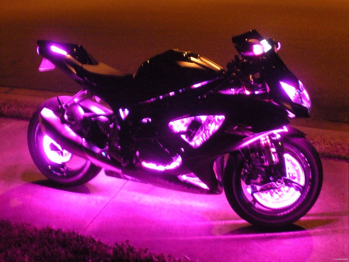 Yamaha r1 неон