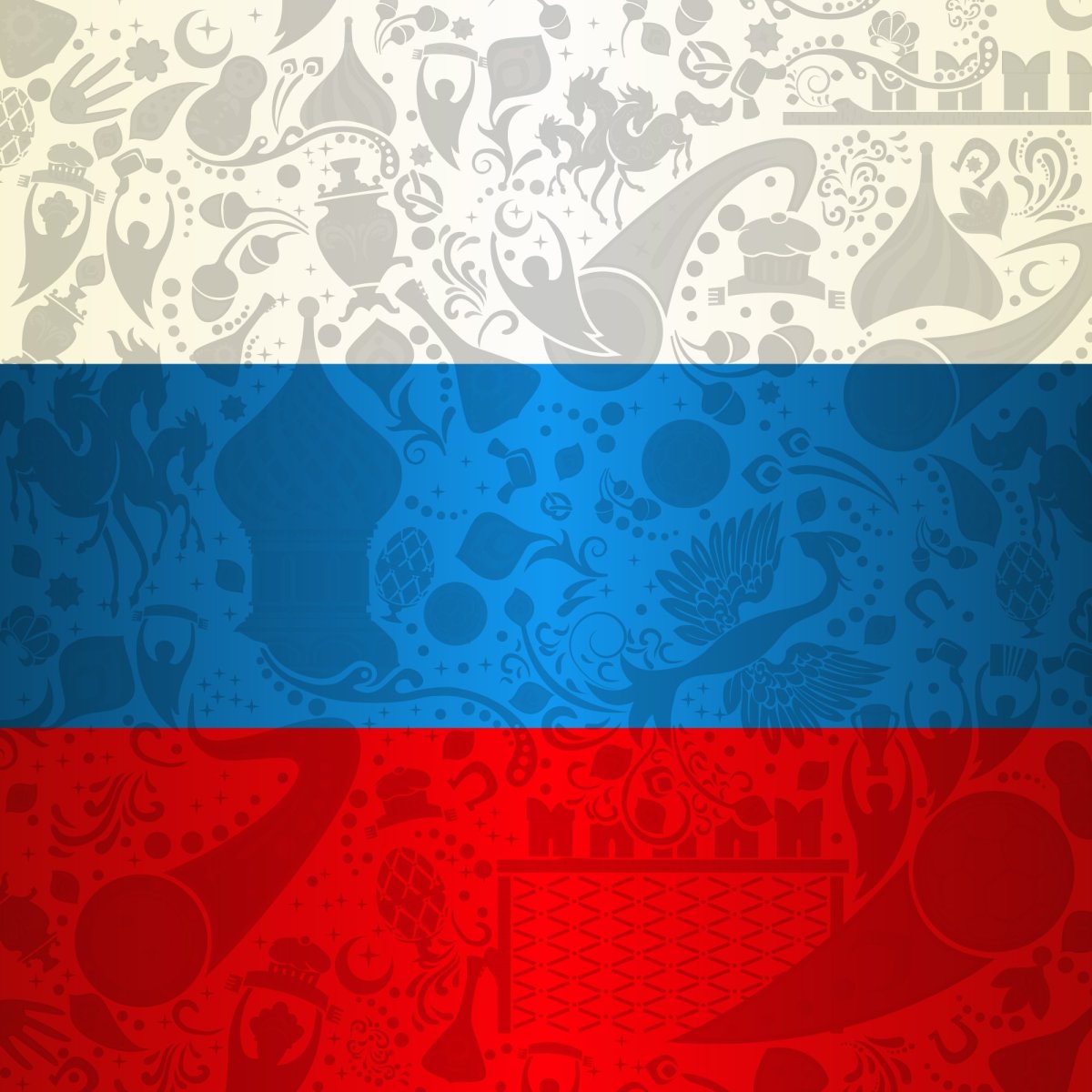 Фон российский Триколор