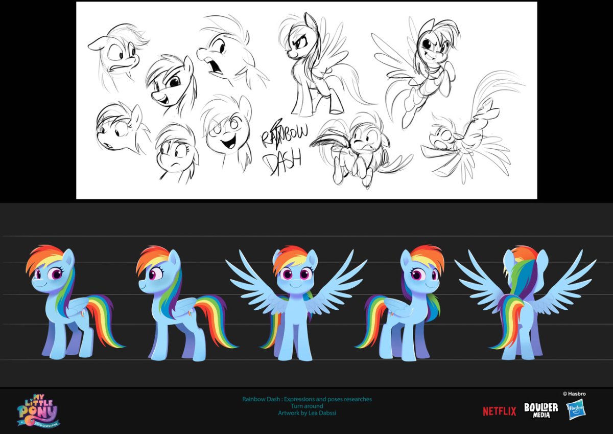 My little Pony g5 поколение концепт арт