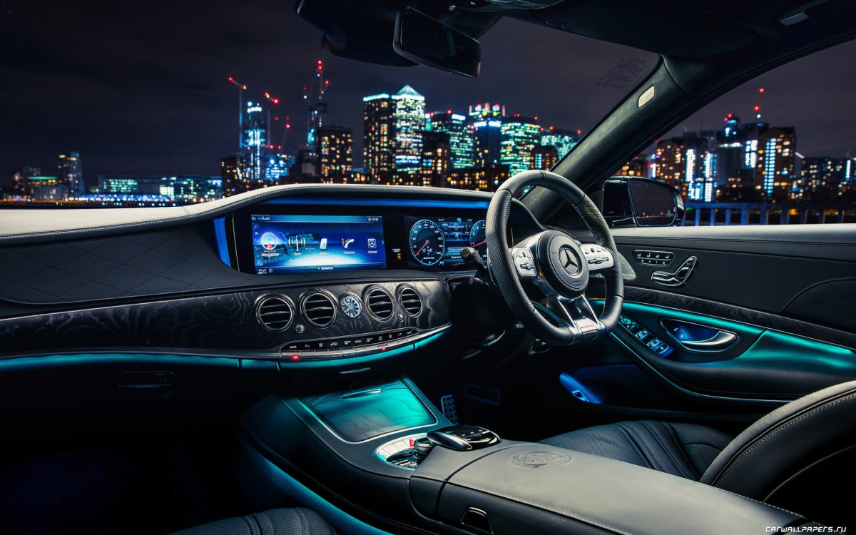 Mercedes w222 Night Interior