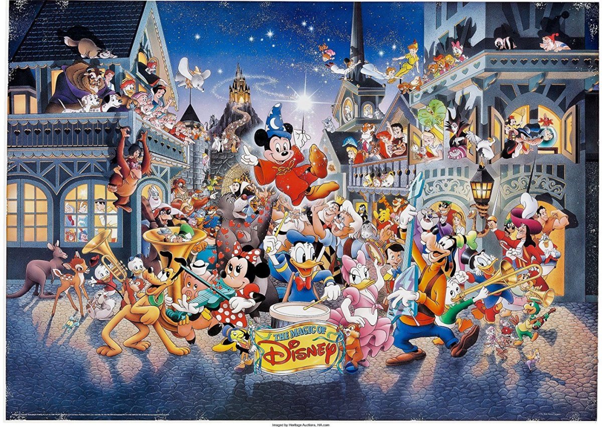 World Disney мультфильмы
