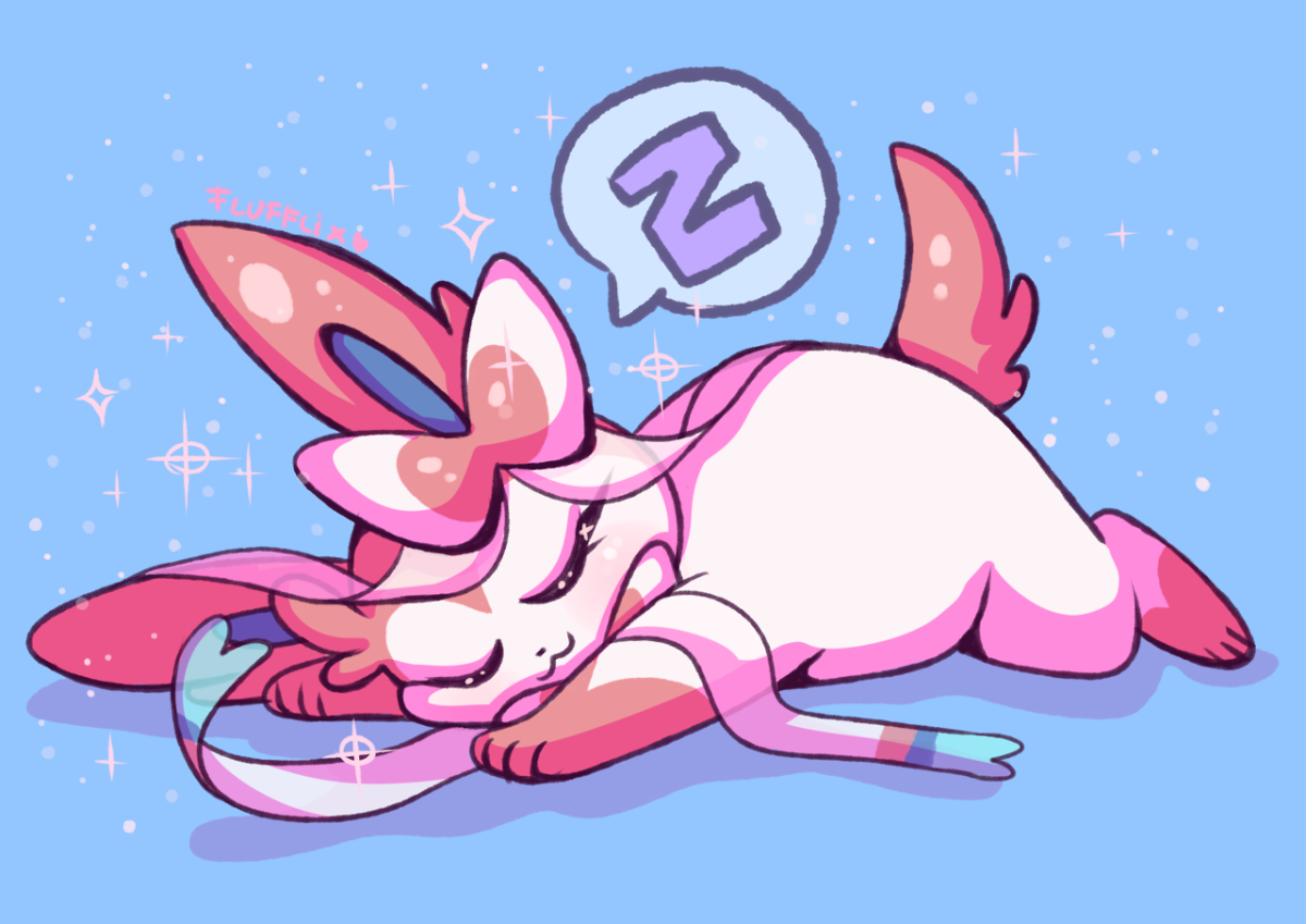 Sylveon sleeping