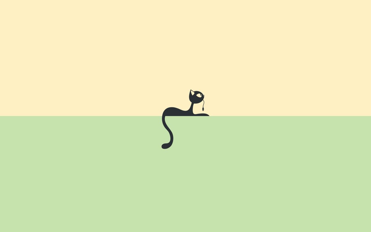 Кот Минимализм