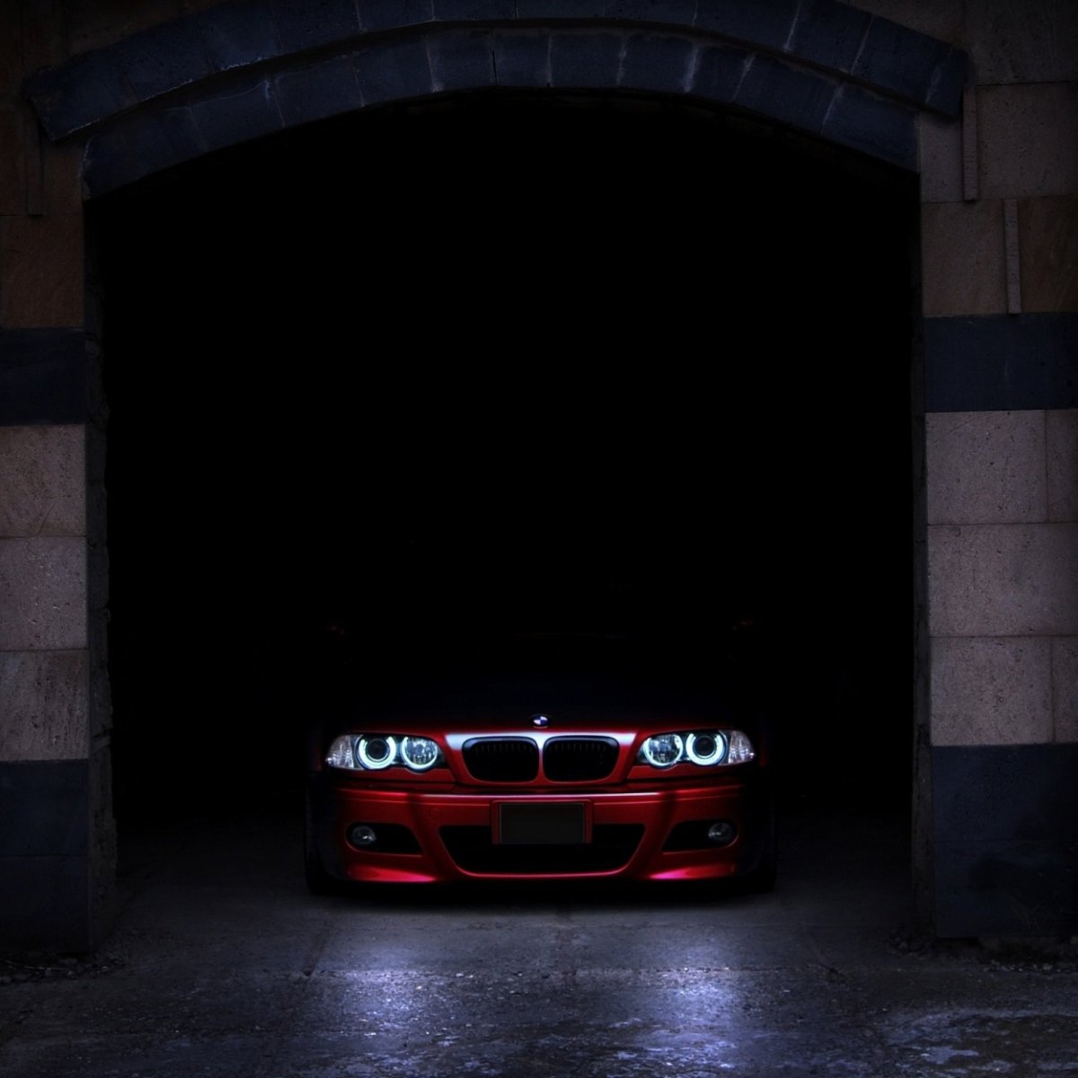 BMW m5 e60 в темноте