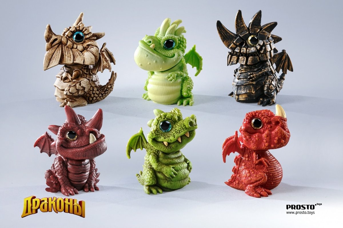 Prosto Toys драконы