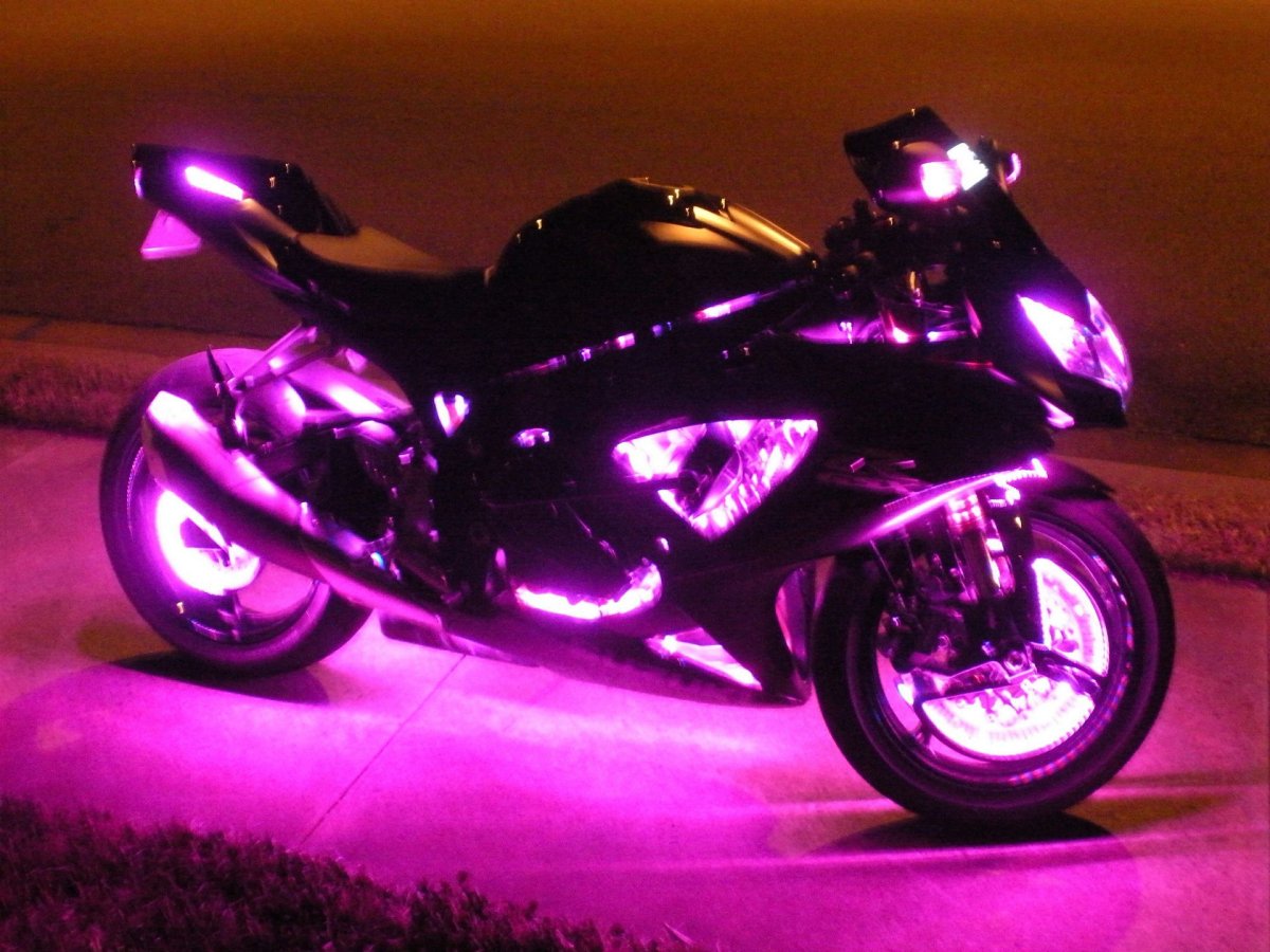 Yamaha r1 неон